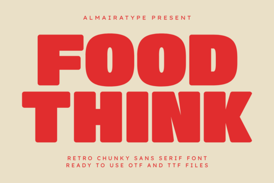 Food Think Font